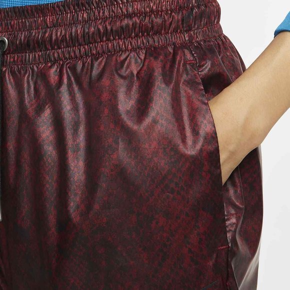 NWT $85 NIKE Women S High Rise Woven Python Snake Print Joggers Pant Sportswear - Picture 4 of 14